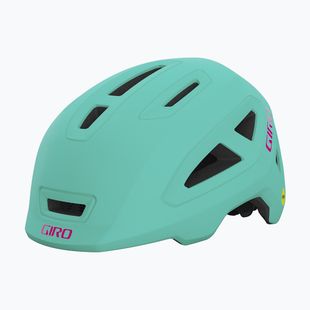 Fahrradhelm Kinder Giro Scamp II matte screaming teal/bright pink