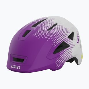 Fahrradhelm Kinder Giro Scamp II Integrated MIPS matte purple towers