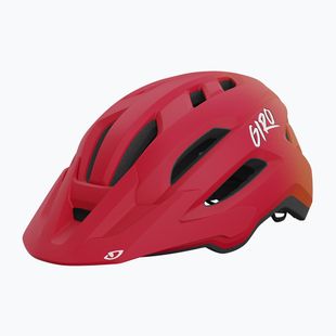 Fahrradhelm Kinder Giro Fixture II Integrated MIPS matte red fade