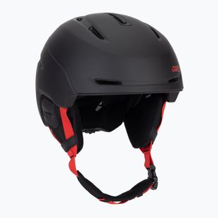 Skihelm Giro Neo matte black red