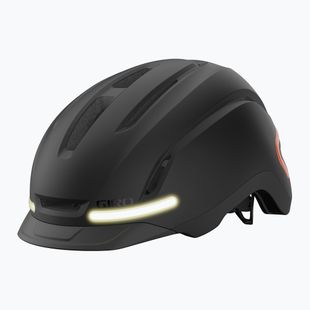 Giro Ethos Integrated MIPS LED mattschwarzer Fahrradhelm