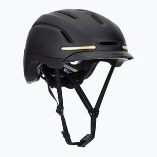 Giro Ethos Integrated MIPS LED mattschwarzer Fahrradhelm