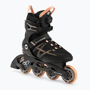 Inline-Skates Damen K2 Alexis 8 Boa schwarz-orange 3H1/11/6
