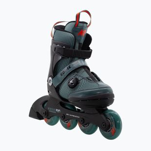 Inlineskates Kinder K2 Eddie Boa dark teal