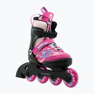 Kinder-Inlineskates K2 Lumi Pro pink