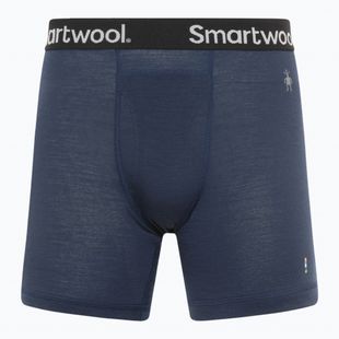 Thermoaktive Boxershorts Herren Smartwool Merino Boxer Brief deep navy