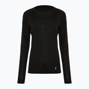 Damen-Thermoaktivshirt Smartwool Classic All-Season Merino Base Layer Crew Boxed black