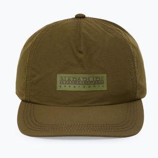 Herren Basecap Napapijri F-Box Logo dark olive