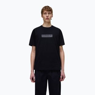 Herren T-Shirt Napapijri S-Box Logo black beauty