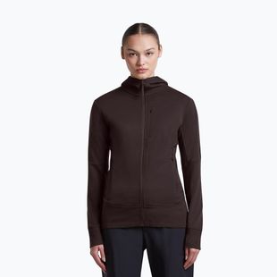 Damenpullover Icebreaker Merino 260 Quantum IV LS Zip Hoodie bittersweet