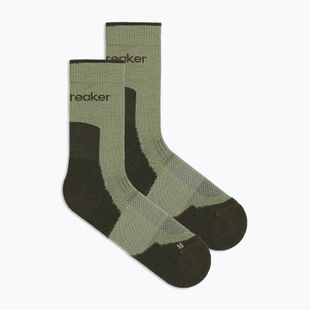 Damensocken Icebreaker Merino Hike+ Light Crew lichen/dark loden