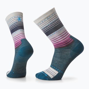 Trekking Socken Smartwool Everyday Stitch Stripe Crew twilight blue