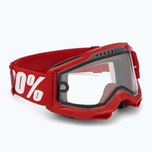 100% Accuri 2 Enduro MTB-Radbrille neon/rot/klar