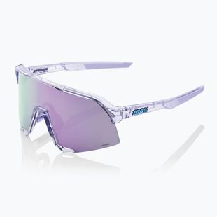 Sonnenbrille 100% S3 polished translucent lavender/hiper lavender mirror