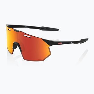 Hypercraft SQ soft tack schwarz/hyper rot Mehrschicht-Radfahrerbrille 60001-00003