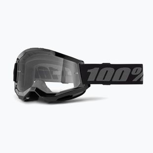 Fahrradbrille 100% Strata 2 black/clear
