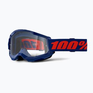 Fahrradbrille 100% Loss 2 navy/clear