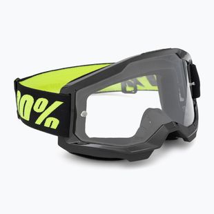 100% Strata 2 Sonnenfinsternis/klare Fahrradbrille