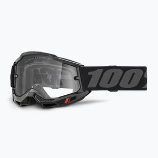 Fahrradbrille 100% Accuri 2 Enduro MTB black/clear