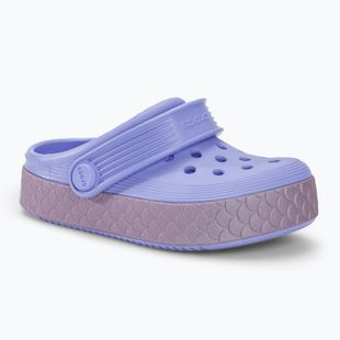 Slides Schlappen  Kinder Crocs Off Court Reflect Mermaid moon jelly/multi