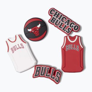 Crocs Jibbitz™ NBA Chicago Bulls Anstecker 5 Stk.