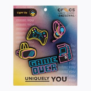 Anstecknadeln Crocs Lights Up Neon Gamer lights up neon gamer 5 pack