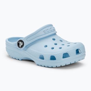 Slides Schlappen  Kinder Crocs Classic Clog T blue calcite