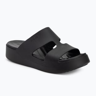 Badeschuhe Damen Crocs Gateway Platform H-Strap black