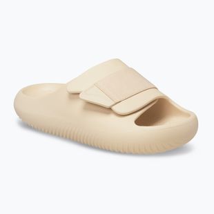 Badelatschen Crocs Mellow Luxe Recovery Slide Shitake
