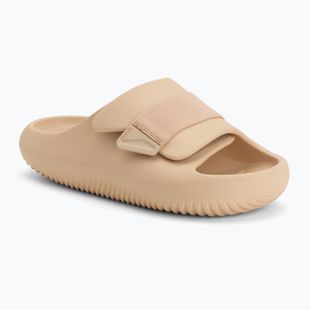 Badelatschen Crocs Mellow Luxe Recovery Slide Shitake