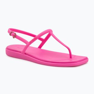 Damen Sandalen Crocs Miami Thong Flip rosa crush