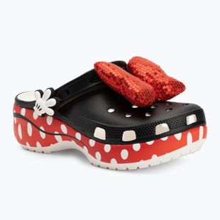 Badeschuhe Kinder Crocs Minnie Mouse Classic Platform Clog white