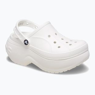 Damenbadelatschen Crocs Bella white