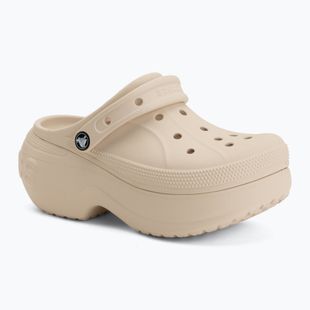 Damenbadelatschen Crocs Bella Winter White