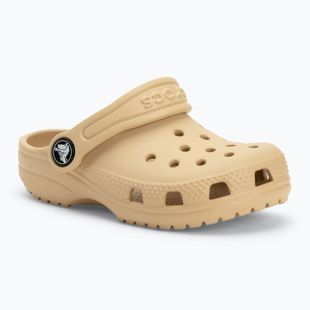Badeschuhe Kinder Crocs Classic Clog Toddler wheat