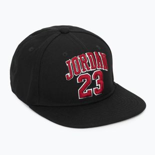 Kinder-Basecap Nike Jordan Jersey Flatbrim black
