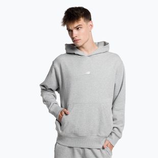 Herren Trainingssweatshirt New Balance Athletics Remastered Graphic French Terry grau MT31502AG