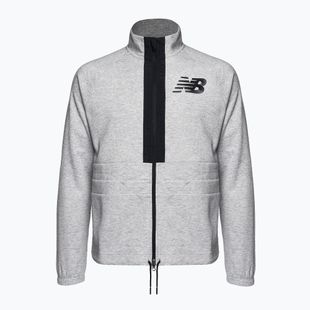 New Balance Uni-Ssentials Moments graue Trainingsjacke UJ31053SXY
