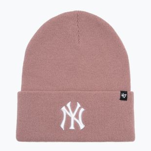 Wintermütze 47 Brand MLB New York Yankees Haymaker mauve
