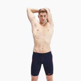 Herren Bademode Speedo Tech Panel navy/orange