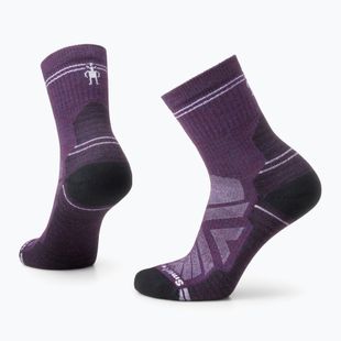 Trekking Socken Damen Smartwool Performance Hike Light Cushion Mid Crew purple iris