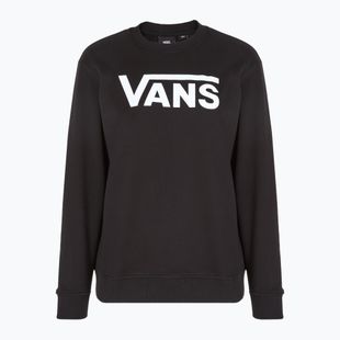 Hoodie Sweatshirt Damen Vans Classic V Bff Crew classic black