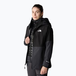 Damen Regenjacke The North Face Jazzi GTX asphaltgrau/schwarz