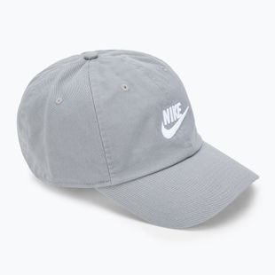 Basecap Nike Club Unstructured Futura Wash particle grey/white