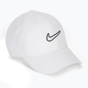 Basecap Nike Club Unstructured Swoosh white/white