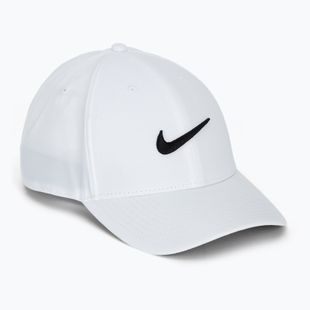 Nike Dri-FIT Club Baseballkappe weiß/schwarz