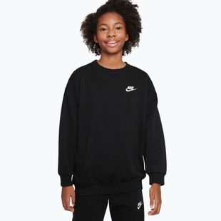 Kinder-Sweatshirt Nike Sportswear Club Fleece university black/white