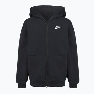 Nike Sportswear Club Fleece Kinder Sweatshirt FD2931-010 schwarz/weiß