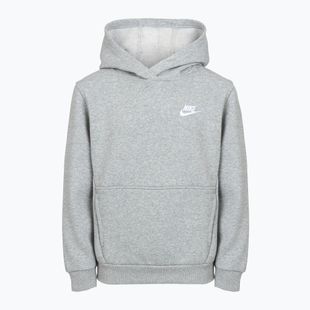 Kinder-Sweatshirt Nike Sportswear Club Fleece dark grey heather/white