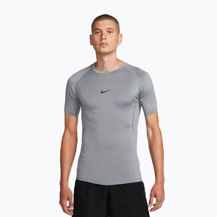 Herren Trainingsshirt Nike Pro Dri-Fit Tight Fitness smoke grey/black
